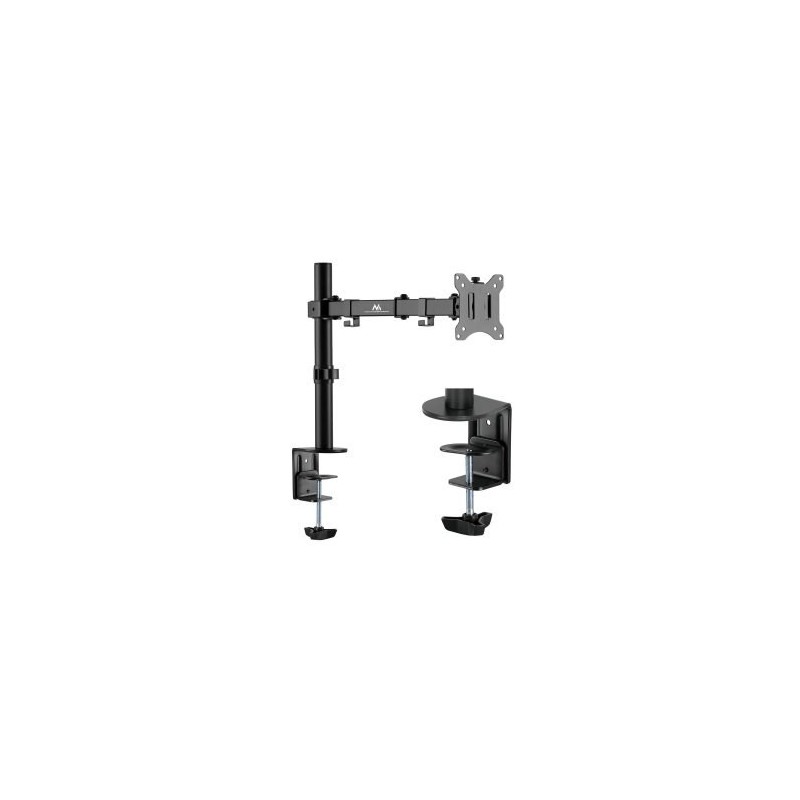 MACLEAN UCHWYT BIURKOWY DO MONITORA LCD 17-32" 8KG VESA 75X75 ORAZ 100X100 PODWÓJNE RAMIĘ MC-883