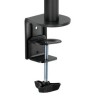 MACLEAN UCHWYT BIURKOWY DO MONITORA LCD 17-32" 8KG VESA 75X75 ORAZ 100X100 PODWÓJNE RAMIĘ MC-883