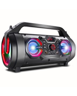 Głośnik przenośny bazooka Audiocore, bluetooth 5.0, radio FM, karta micro, SDIPX4, 2000mAh, AC875