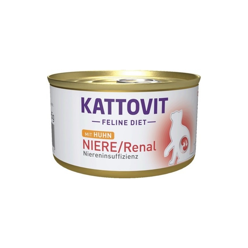 KATTOVIT Renal kurczak - puszka 185g karma dla kota