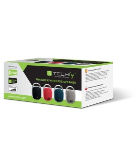 TECHLY GŁOŚNIK BLUETOOTH 5.3 BEZPRZEWODOWY 5W TWS
