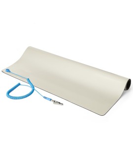 StarTech.com LG-ANTI-STATIC-MAT mata antystatyczna Beżowy Polichlorek winylu (PVC) 1 szt.