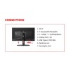 MSI MAG 321UP QD-OLED monitor komputerowy 80 cm (31.5") 3840 x 2160 px 4K Ultra HD Czarny