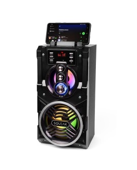 SQUEAK BEATBOXER BLUETOOTH 5.1 SPEAKER - GŁOŚNIK BLUETOOTH Z KARAOKE, RADIO FM, MICROSD, AUX I USB SQ1000