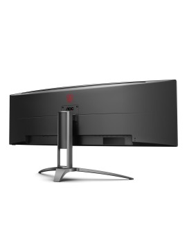 AOC AG493QCX LED display 124 cm (48.8") 3840 x 1080 px Double Full HD Czarny