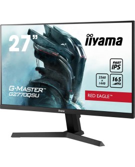 iiyama G-MASTER G2770QSU-B1 monitor komputerowy 68,6 cm (27") 2560 x 1440 px Wide Quad HD LCD Czarny