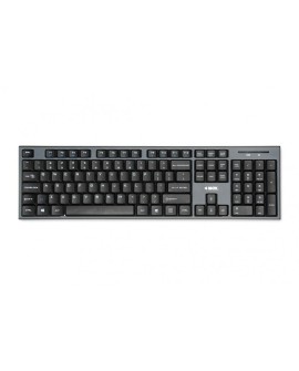 Zestaw klawiatura + mysz IBOX DESKTOP PRO KIT IKMS606W (USB 2.0 (US) kolor czarny optyczna 1200 DPI)