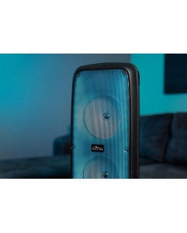 MEDIA-TECH GŁOŚNIK PRZENOŚNY FLAMEZILLA, BLUETOOTH 5.0, FUNKCJA KARAOKE, ILUMINACJA FLAME RGB MT3178
