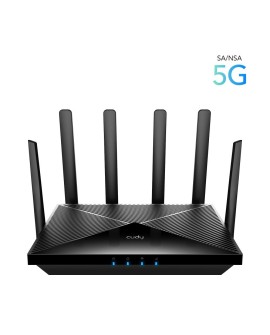 Router CUDY P5_EU LAN Gigabit AX3000 WiFi 6 Mesh 5G Dual SIM