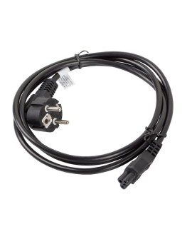 LANBERG KABEL ZASILAJĄCY DO LAPTOPA CEE 7/7 - C5, 1.8M (MIKI/KONICZYNKA)