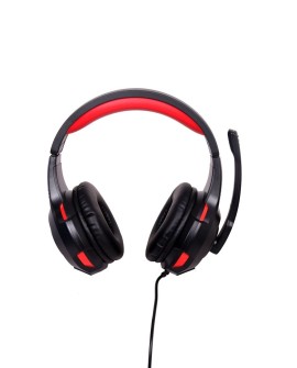 GEMBIRD GAMING SŁUCHAWKI USB 5.1 Z SYSTEMEM SURROUND CZARNO/CZERWONE, MIKROFON, REGULACJA GŁOŚNOŚCI