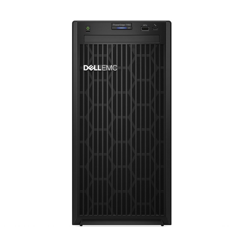 Dell PowerEdge T150/4 x 3.5"/Xeon E-2314/16GB/1x480GB SSD SATA/Broadcom 5720 Dual Port/PERC H355 RAID Adapter/iDRAC9 Basic
