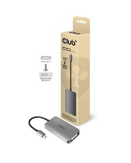 CLUB3D cac-1510 USB C DVI-D Dual link Szary