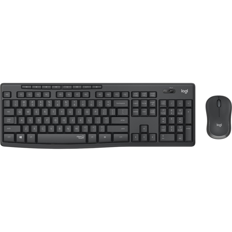 MK295 SILENT WIRELESS COMBO/GRAPHITE - HUN - INTNL