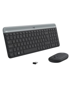 SLIM WRLS KEYBOARD MOUSE COMBO/MK470 - GRAPHITE - CH - CENTRAL