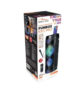 MEDIA-TECH POWER AUDIO GŁOŚNIK BLUETOOTH FUNBOX KEG PRO MT3182