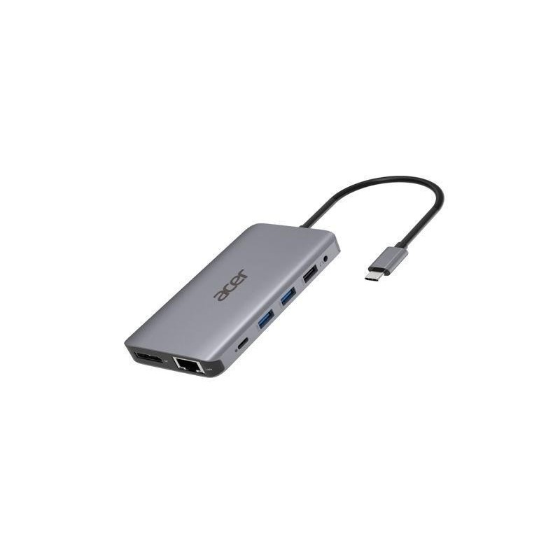 ACER 12IN1 TYPE C DONGLE USB3.2/USB2.0 HDMI DP RJ45 AUDIO