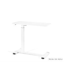 Biurko/Stolik z regulowaną wys. LAPTOP DESK biały