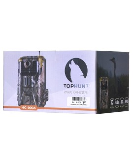 TOPHUNT FOTOPUŁAPKA KAMERA LEŚNA HC900A 2.7K 36MPX 44xIR LED BLACK (WYPRZEDAŻ)
