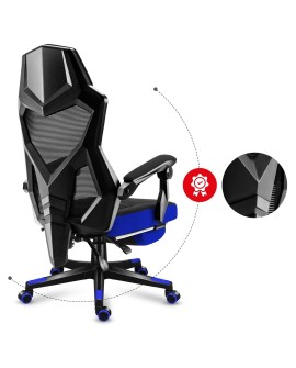 Fotel gamingowy HZ-Combat 3.0 Blue (WYPRZEDAŻ)