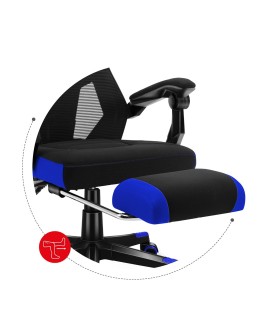 Fotel gamingowy HZ-Combat 3.0 Blue (WYPRZEDAŻ)