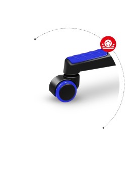Fotel gamingowy HZ-Combat 3.0 Blue (WYPRZEDAŻ)