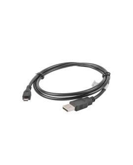 Kabel Lanberg CA-USBM-10CC-0010-BK (USB 2.0 M - Micro USB M 1m kolor czarny)