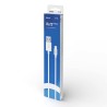Kabel SAVIO CL-125 (USB typu C - USB 2.0 typu A 1m kolor biały)
