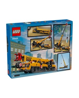 LEGO CITY 60409 Żółty ruchomy żuraw