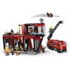 LEGO City 60414 Remiza strażacka z wozem strażackim
