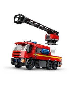 LEGO City 60414 Remiza strażacka z wozem strażackim