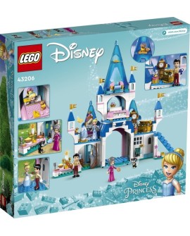 LEGO Disney Princess 43206 Zamek Kopciuszka i księcia z bajki