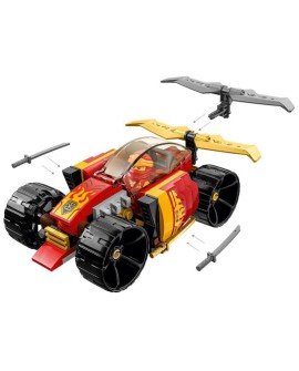 LEGO NINJAGO 71780 SAMOCHÓD WYŚCIGOWY NINJA KAIA