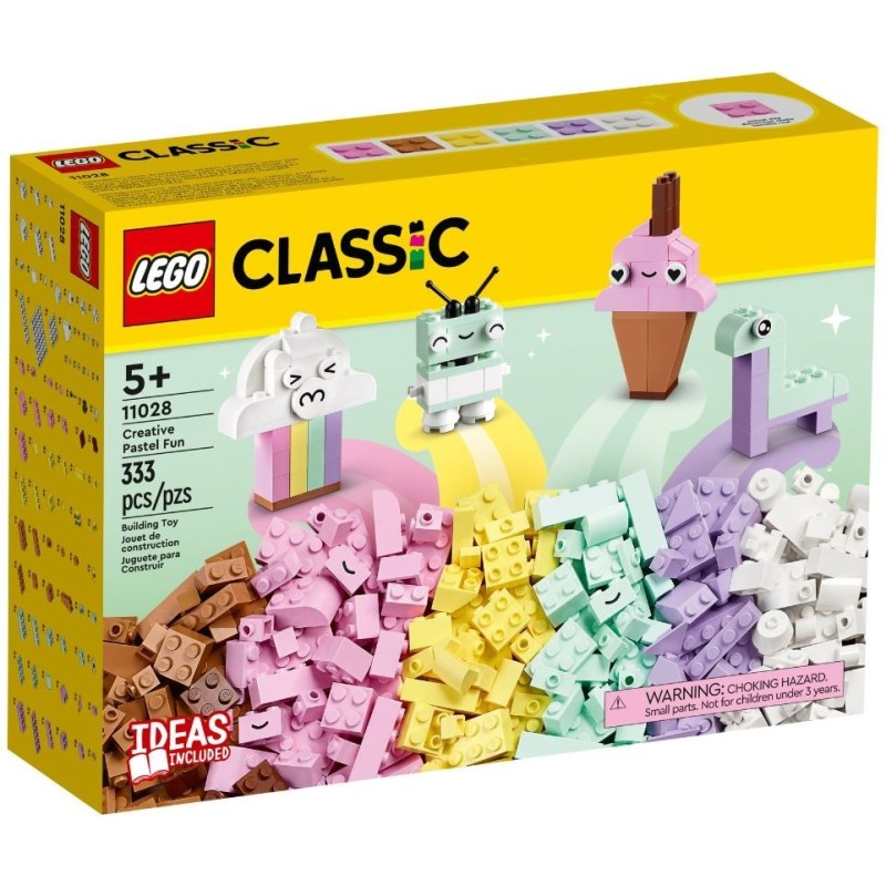 LEGO CLASSIC 11028 KREATYWNA ZABAWA PASTELOWYMI KOLORAMI
