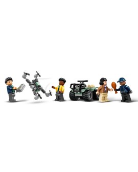 LEGO JURASSIC WORLD 76966 Dinomisje: ciężarówka do transportu allozaura