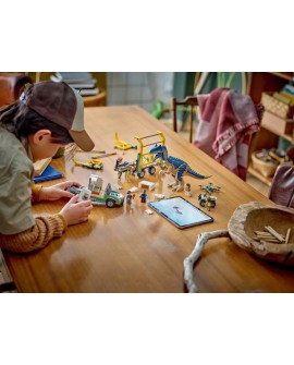 LEGO JURASSIC WORLD 76966 Dinomisje: ciężarówka do transportu allozaura