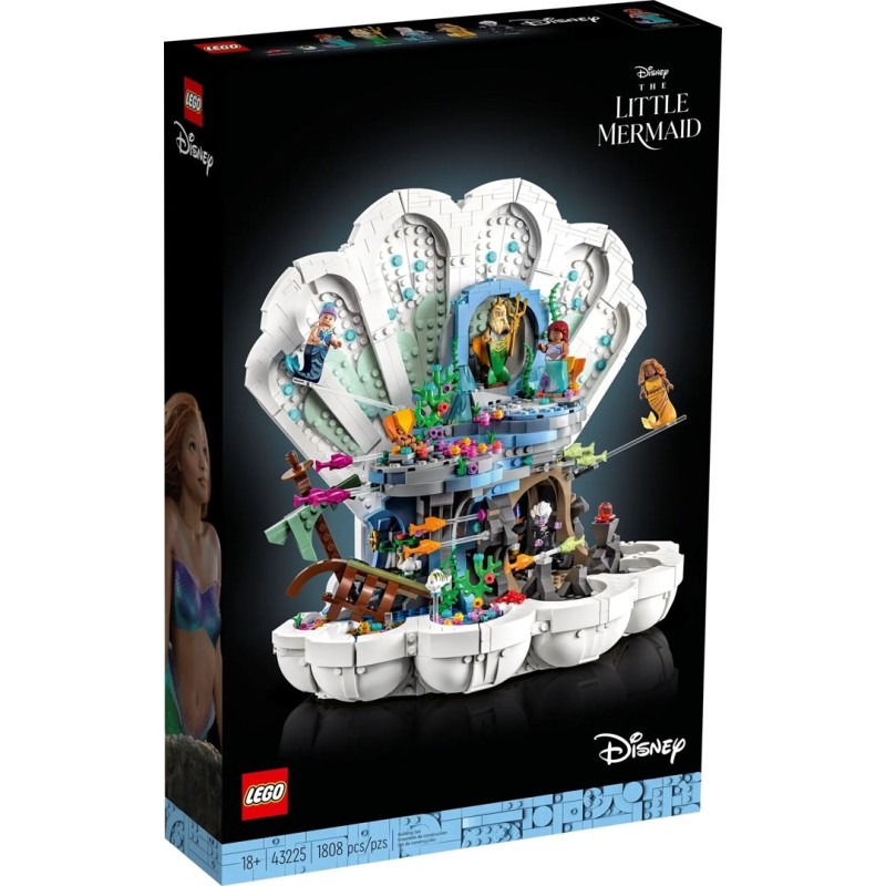 LEGO Disney 43225 Królewska muszla Małej Syrenki