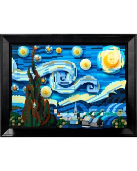 LEGO Ideas 21333 „Gwiaździsta noc” Vincenta van Gogha
