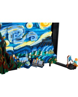 LEGO Ideas 21333 „Gwiaździsta noc” Vincenta van Gogha