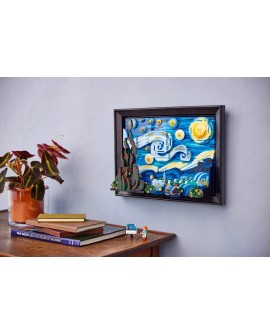 LEGO Ideas 21333 „Gwiaździsta noc” Vincenta van Gogha
