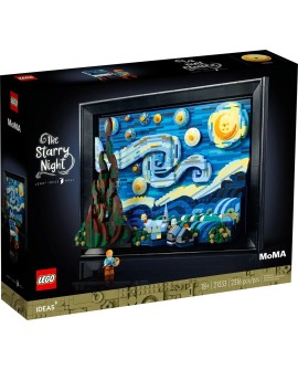 LEGO Ideas 21333 „Gwiaździsta noc” Vincenta van Gogha