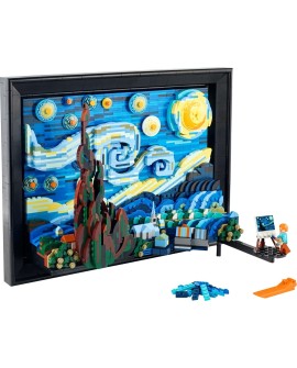 LEGO Ideas 21333 „Gwiaździsta noc” Vincenta van Gogha