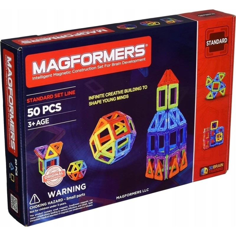 Magformers zestaw 50el