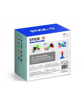 MAGFORMERS Klocki magnetyczne Stick-O zestaw miejski 16 elementów 902003