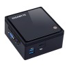 GIGABYTE GB-BACE-3160 komputer typu barebone Wielkość PC 0.5L Czarny J3160 1,6 GHz Mini J3160 HD 400 DOS 2Y