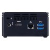GIGABYTE GB-BACE-3160 komputer typu barebone Wielkość PC 0.5L Czarny J3160 1,6 GHz Mini J3160 HD 400 DOS 2Y