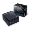 GIGABYTE GB-BACE-3160 komputer typu barebone Wielkość PC 0.5L Czarny J3160 1,6 GHz Mini J3160 HD 400 DOS 2Y