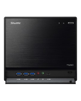 Shuttle XPC cube SW580R8 komputer typu barebone Sześcian Czarny Intel W580 LGA 1200 (Socket H5)
