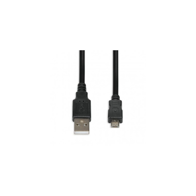 Kabel IBOX USB 2.0 A/B MICRO 1,8M IKU2M18 (USB 2.0 typu A - USB 2.0 typu A 1,8m kolor czarny)