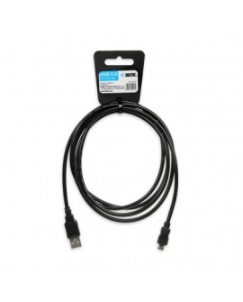 Kabel IBOX USB 2.0 A/B MICRO 1,8M IKU2M18 (USB 2.0 typu A - USB 2.0 typu A 1,8m kolor czarny)